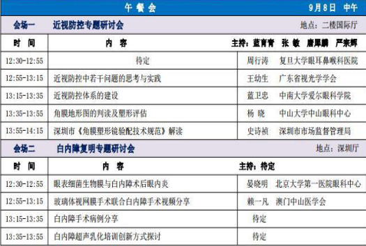 粵港澳大灣區(qū)眼視光高端論壇 粵港澳大灣區(qū)眼視光高端論壇