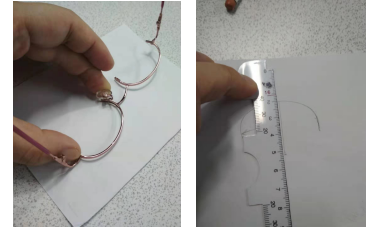 眼鏡半框架的加工